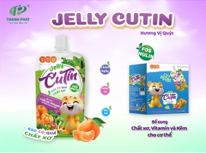 Jelly Cutin Rau Củ Quả - Vị Quýt